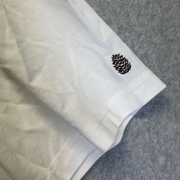 Travis Mathew Men’s Size XL Performance Stretch Polo Shirt White Short Sleeve - Picture 5 of 9